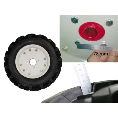 Колесо для культиватора/мотоблока 5,00-12 Колесо для культиватора/мотоблока 5,00-12