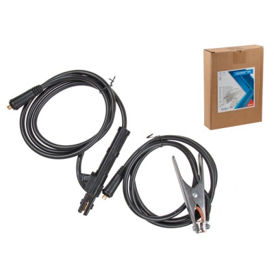 Комплект сварочный для MMA (до 200А, 2 + 2 м) SOLARIS Комплект сварочный для MMA (до 200А, 2 + 2 м) SOLARIS