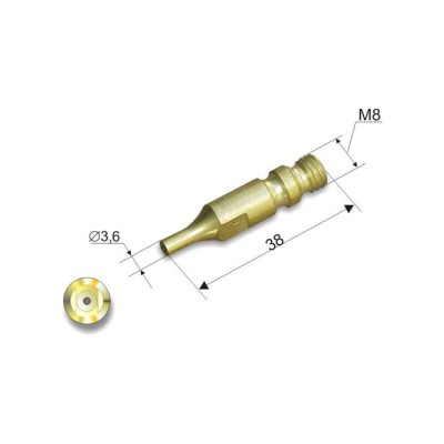 Мундштук внутренний №3П, М (30-50мм) к резакам Р1 142 П, Р1 150 П ДОНМЕТ Мундштук внутренний №3П, М (30-50мм) к резакам Р1 142 П, Р1 150 П ДОНМЕТ