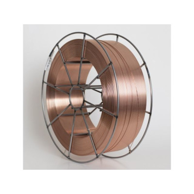 Проволока сварочная омедненная ER 70S-6 ф0,8мм (катушка D300 15 кг) Оливер Проволока сварочная омедненная ER 70S-6 ф0,8мм (катушка D300 15 кг) Оливер