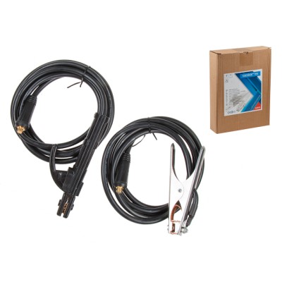 Комплект сварочный для MMA (до 200А, 3 + 3 м) SOLARIS Комплект сварочный для MMA (до 200А, 3 + 3 м) SOLARIS