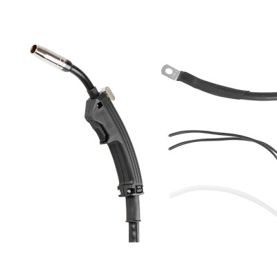 Горелка сварочная MIG MAG WG-145P (2,5м, 150А) SOLARIS Горелка сварочная MIG MAG WG-145P (2,5м, 150А) SOLARIS