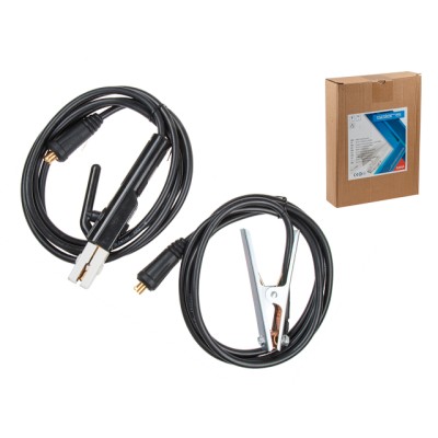 Комплект сварочный для MMA (до 300А, 3 + 3 м) SOLARIS Комплект сварочный для MMA (до 300А, 3 + 3 м) SOLARIS