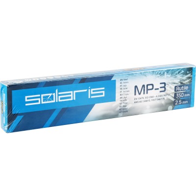 Электроды МР-3 ф 2,5мм уп.2,5 кг SOLARIS Электроды МР-3 ф 2,5мм уп.2,5 кг SOLARIS