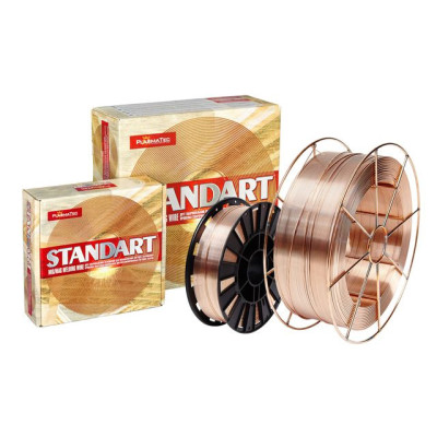 Проволока сварочная омедненная СВ-08Г2С ф1мм (катушка 5 кг) (ПАО Плазматек") Проволока сварочная омедненная СВ-08Г2С ф1мм (катушка 5 кг) (ПАО Плазматек")