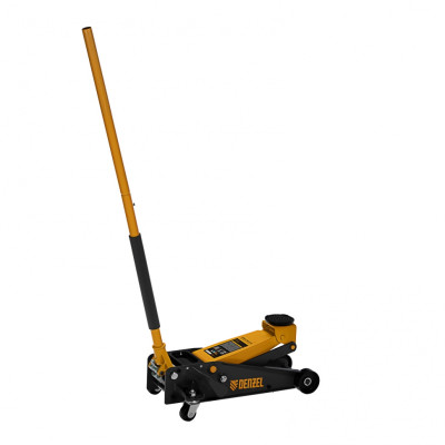 Домкрат гидравлический подкатной 3 т, с фиксатором, быстрый подъем, 135-480 мм, профессиональный Denzel Домкрат гидравлический подкатной 3 т, с фиксатором, быстрый подъем, 135-480 мм, профессиональный Denzel