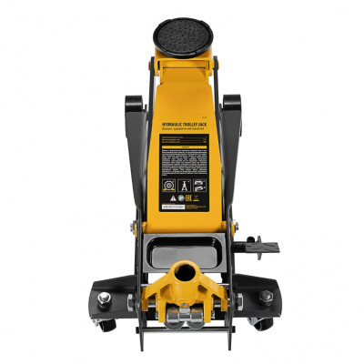 Домкрат гидравлический подкатной 3 т, с фиксатором, быстрый подъем, 135-480 мм, профессиональный Denzel Домкрат гидравлический подкатной 3 т, с фиксатором, быстрый подъем, 135-480 мм, профессиональный Denzel