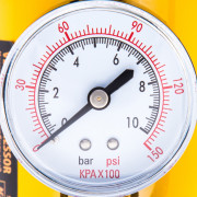 Компрессор автомобильный AC-37, 12 В, 7 атм, 37 л/мин, автомобильный предохранитель Denzel