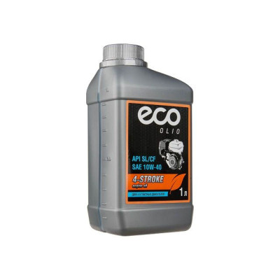Масло моторное полусинтетическое для четырехтактных двигателей ECO 10W-40 SL/CF, 1 л Масло моторное полусинтетическое для четырехтактных двигателей ECO 10W-40 SL/CF, 1 л