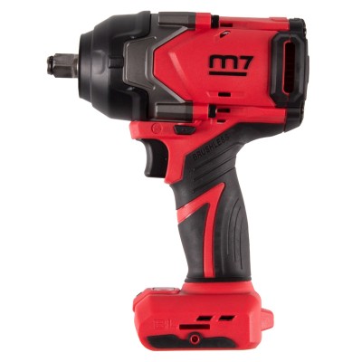 MIGHTY SEVEN Гайковерт аккумуляторный ударный 1/2", 1600 Нм, 18 В, без аккумулятора и ЗУ MIGHTY SEVEN Гайковерт аккумуляторный ударный 1/2", 1600 Нм, 18 В, без аккумулятора и ЗУ