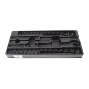 Ложемент для набора торцевых головок 3036CR, PVC KING TONY 84303612B