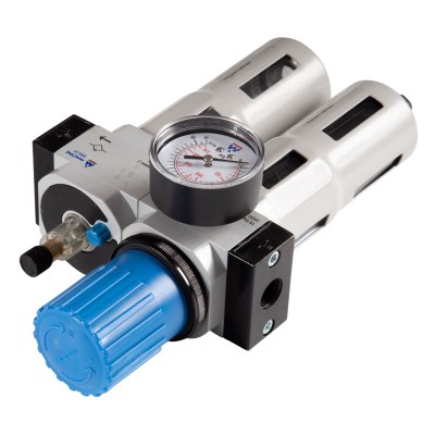 МАСТАК Фильтр влагоотделитель с редуктором и лубрикатор 3/8", с манометром МАСТАК Фильтр влагоотделитель с редуктором и лубрикатор 3/8", с манометром