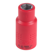 KING TONY Головка торцевая диэлектрическая шестигранная 1/2", 11 мм