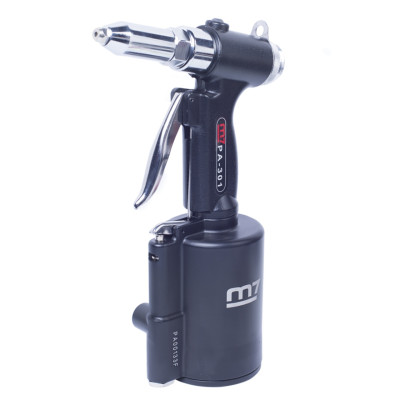 MIGHTY SEVEN Пневмогидравлический заклепочник для заклепок диаметром 2,4 до 4,8 мм MIGHTY SEVEN Пневмогидравлический заклепочник для заклепок диаметром 2,4 до 4,8 мм