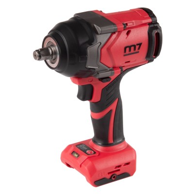 MIGHTY SEVEN Гайковерт аккумуляторный ударный 1/2", 1600 Нм, 18 В, без аккумулятора и ЗУ MIGHTY SEVEN Гайковерт аккумуляторный ударный 1/2", 1600 Нм, 18 В, без аккумулятора и ЗУ