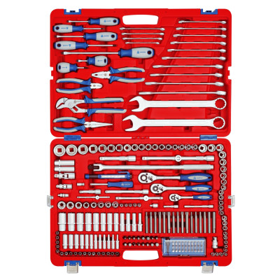 МАСТАК Набор инструментов универсальный, 212 предметов МАСТАК Набор инструментов универсальный, 212 предметов