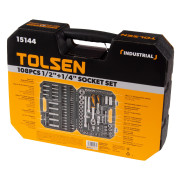 TOLSEN Набор инструментов универсальный, 108 предметов