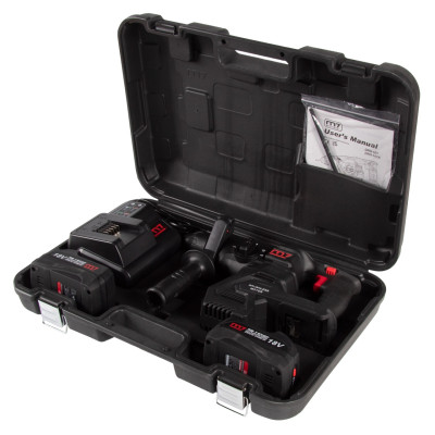 MIGHTY SEVEN Перфоратор аккумуляторный,18 В, 4 предмета, кейс MIGHTY SEVEN Перфоратор аккумуляторный,18 В, 4 предмета, кейс