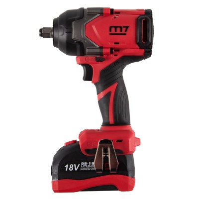 MIGHTY SEVEN Гайковерт аккумуляторный ударный 1/2", 1600 Нм, 18 В MIGHTY SEVEN Гайковерт аккумуляторный ударный 1/2", 1600 Нм, 18 В