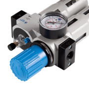 МАСТАК Фильтр влагоотделитель с редуктором и лубрикатор 1/2", с манометром