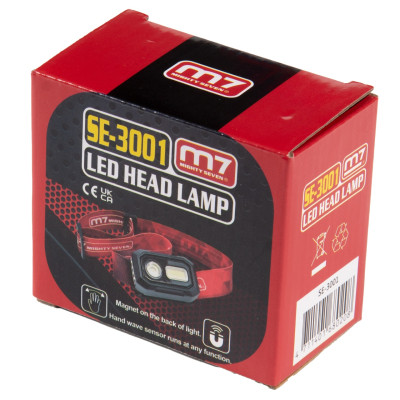 MIGHTY SEVEN Гайковерт пневматический ударный 1/2", 1627 Нм, в комплекте налобный фонарь MIGHTY SEVEN Гайковерт пневматический ударный 1/2", 1627 Нм, в комплекте налобный фонарь