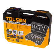 TOLSEN Набор инструментов универсальный, 108 предметов