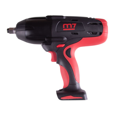MIGHTY SEVEN Гайковерт аккумуляторный ударный 1/2", 1220 Нм, 18 В, без аккумулятора и ЗУ MIGHTY SEVEN Гайковерт аккумуляторный ударный 1/2", 1220 Нм, 18 В, без аккумулятора и ЗУ