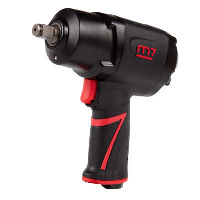 MIGHTY SEVEN Гайковерт пневматический ударный 1/2", 1627 Нм, в комплекте налобный фонарь MIGHTY SEVEN Гайковерт пневматический ударный 1/2", 1627 Нм, в комплекте налобный фонарь