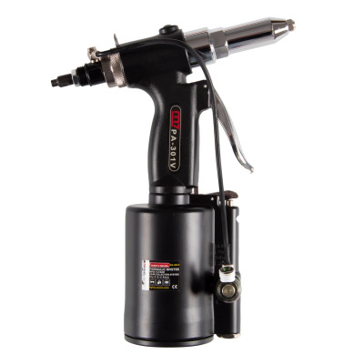 MIGHTY SEVEN Пневмогидравлический заклепочник для заклепок диаметром 2,4 до 4,8 мм, пневмоудержание заклепки MIGHTY SEVEN Пневмогидравлический заклепочник для заклепок диаметром 2,4 до 4,8 мм, пневмоудержание заклепки