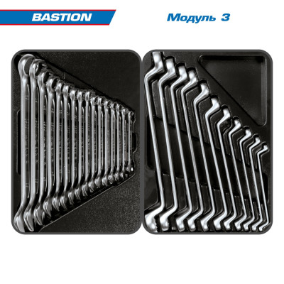 Набор инструментов "BASTION" в черной тележке, 204 предмета KING TONY 9G35-100MR Набор инструментов "BASTION" в черной тележке, 204 предмета KING TONY 9G35-100MR