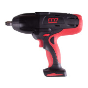 MIGHTY SEVEN Гайковерт аккумуляторный ударный 1/2", 1220 Нм, 18 В, 4 предмета, кейс