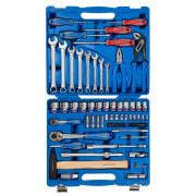 KING TONY Набор инструментов универсальный, 77 предметов