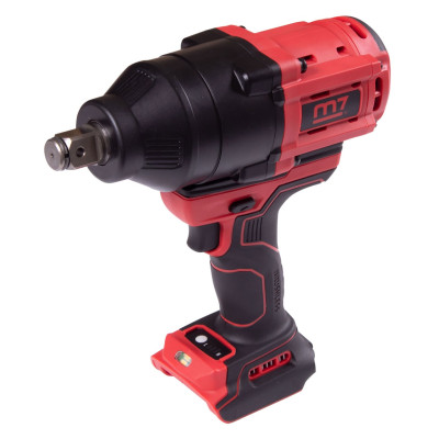 MIGHTY SEVEN Гайковерт аккумуляторный ударный 3/4", 1900 Нм, 18 В, без аккумулятора и ЗУ MIGHTY SEVEN Гайковерт аккумуляторный ударный 3/4", 1900 Нм, 18 В, без аккумулятора и ЗУ