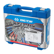KING TONY Набор инструментов универсальный, 77 предметов