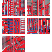 Набор инструментов "ЛИДЕР" для тележки, 14 ложементов, 270 предметов МАСТАК 5-00270