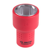 KING TONY Головка торцевая диэлектрическая шестигранная 1/2", 24 мм