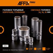 AFFIX Набор инструментов универсальный, 216 предметов