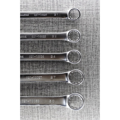 Набор комбинированных ключей, ложемент, 20 предметов МАСТАК 5-21120 Набор комбинированных ключей, ложемент, 20 предметов МАСТАК 5-21120