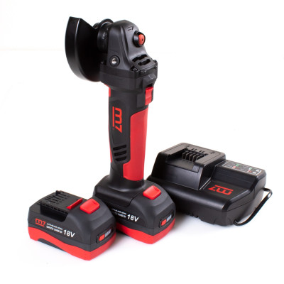 MIGHTY SEVEN Шлифмашина угловая (УШМ), 125 мм, 18 В, аккумуляторная, кейс MIGHTY SEVEN Шлифмашина угловая (УШМ), 125 мм, 18 В, аккумуляторная, кейс