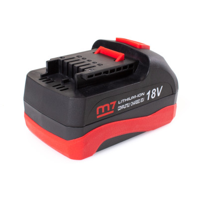 MIGHTY SEVEN Гайковерт аккумуляторный ударный 3/4", 1900 Нм, 18 В, 4 предмета, кейс MIGHTY SEVEN Гайковерт аккумуляторный ударный 3/4", 1900 Нм, 18 В, 4 предмета, кейс