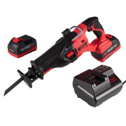 MIGHTY SEVEN Пила сабельная аккумуляторная 18 В, 4 предмета