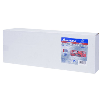 Набор комбинированных ключей с трещоткой, ложемент, 11 предметов МАСТАК 5-21311 Набор комбинированных ключей с трещоткой, ложемент, 11 предметов МАСТАК 5-21311