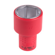 KING TONY Головка торцевая диэлектрическая шестигранная 1/2", 27 мм