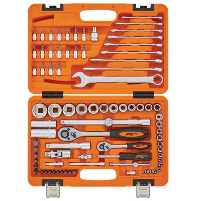 AFFIX Набор инструментов универсальный, 82 предмета AFFIX Набор инструментов универсальный, 82 предмета