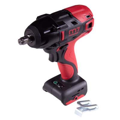 MIGHTY SEVEN Гайковерт аккумуляторный ударный 1/2", 813 Нм, 18 В, без аккумулятора и ЗУ MIGHTY SEVEN Гайковерт аккумуляторный ударный 1/2", 813 Нм, 18 В, без аккумулятора и ЗУ