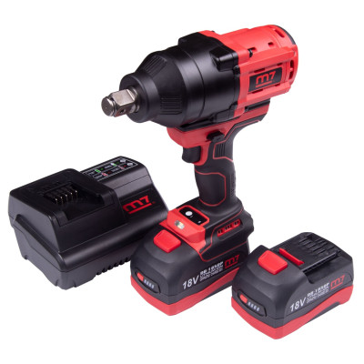 MIGHTY SEVEN Гайковерт аккумуляторный ударный 3/4", 1900 Нм, 18 В, 4 предмета, кейс MIGHTY SEVEN Гайковерт аккумуляторный ударный 3/4", 1900 Нм, 18 В, 4 предмета, кейс