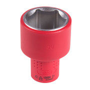 KING TONY Головка торцевая диэлектрическая шестигранная 1/2", 30 мм