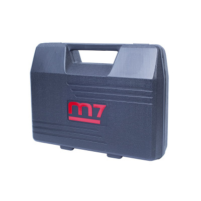 MIGHTY SEVEN Пневмозубило 10 мм, 3200 уд/мин, с набором насадок, 7 предметов MIGHTY SEVEN Пневмозубило 10 мм, 3200 уд/мин, с набором насадок, 7 предметов