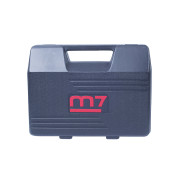 MIGHTY SEVEN Пневмозубило 10 мм, 3200 уд/мин, с набором насадок, 7 предметов