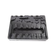 Ложемент для набора укороченных комбинированных ключей 9-1282MR, PVC KING TONY 84760520B